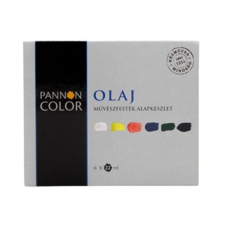 Pannoncolor olaj alapkészlet 6*22ml