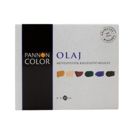Pannoncolor olaj kiegészítő készlet 6*22ml