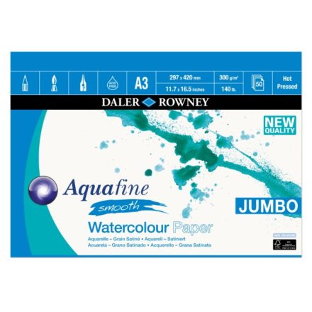 Daler-Rowney AQUAFINE tömb A3 50lap sima 300g