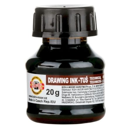 Koh-i-noor DRAWING INK tus 20g barna