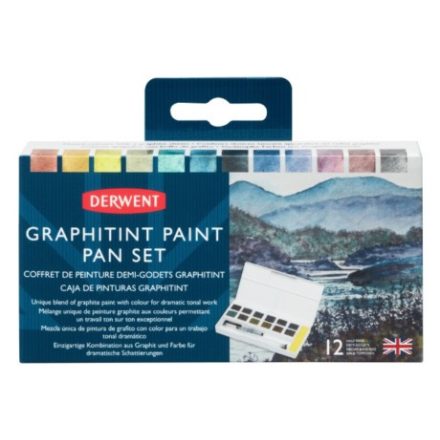 Derwent GRAPHITINT szilkés akvarell festék 12db
