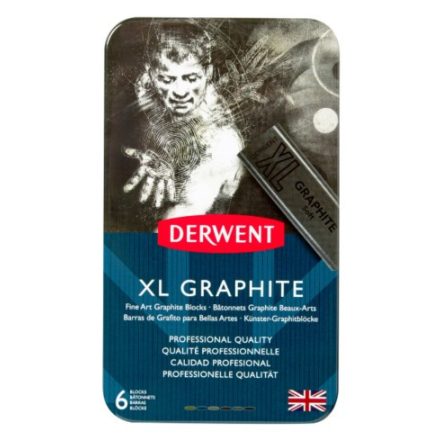 Derwent XL GRAPHITE grafittömb készlet 6 szín