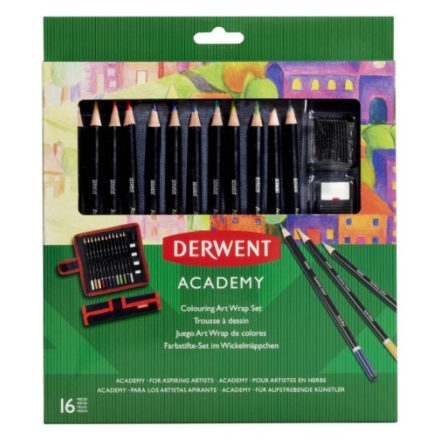 Derwent ACADEMY színes ceruza készlet + tolltartó