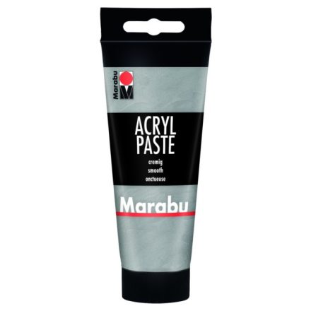 Marabu ACRYL PASTE struktúrapaszta 082 ezüst 100ml