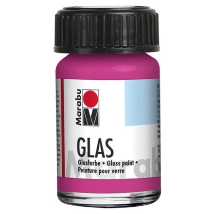 Marabu GLAS vizes üvegfesték 033 pink 15ml