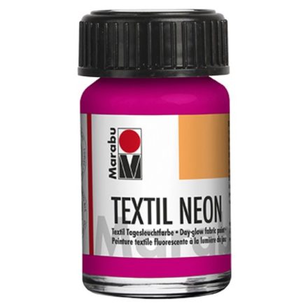 Marabu TEXTIL NEON textilfesték 334 neon pink 15ml