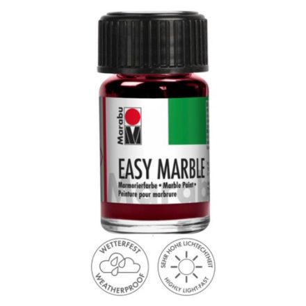 Marabu EASY MARBLE márványozó festék 033 rózsaszín 15ml