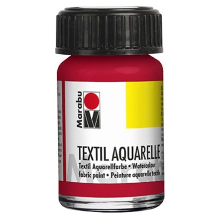 Marabu TEXTIL AQUARELLE textilfesték 031 piros 15ml