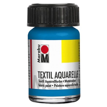 Marabu TEXTIL AQUARELLE textilfesték 056 cián 15ml