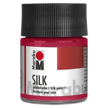 Marabu SILK selyemfesték 032 kárminvörös 50ml