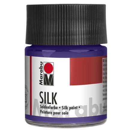 Marabu SILK selyemfesték 037 szilvakéke 50ml