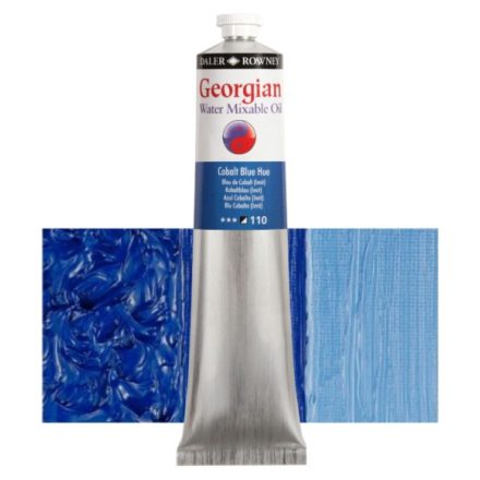 Daler-Rowney GEORGIAN WATER MIXABLE OIL vizes olajfesték 110 kobaltkék imit 200ml