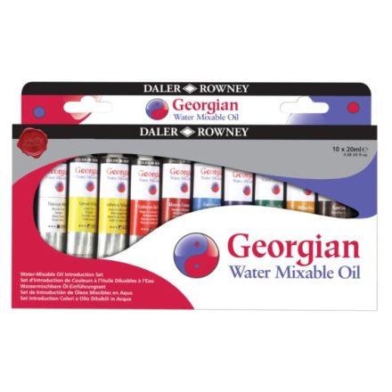 Daler-Rowney GEORGIAN WATER MIXABLE OIL vizes olajfesték 10*20ml