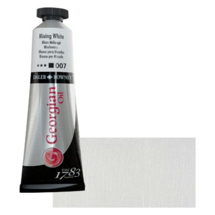 Daler-Rowney GEORGIAN OIL COLOUR olajfesték 007 keverő fehér 38ml