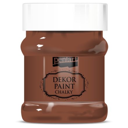 Dekor krétafesték 230 ml barna