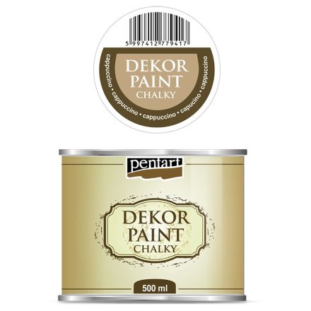 Dekor krétafesték 500 ml cappuccino