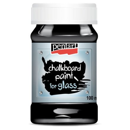 Táblafesték üvegre 100 ml fekete