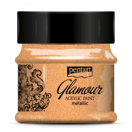 Glamour metál 50 ml vörösarany