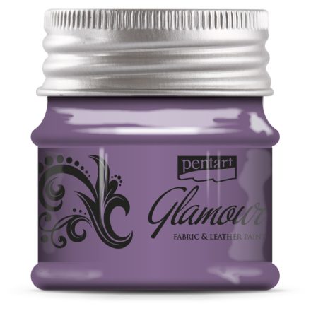 Glamour textil- és bőrfesték 50 ml lilaezüst