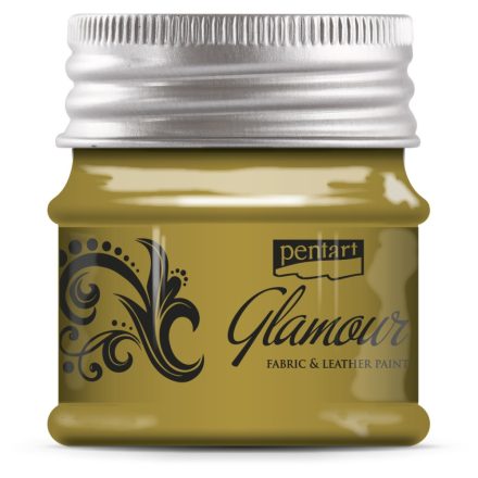 Glamour textil- és bőrfesték 50 ml arany