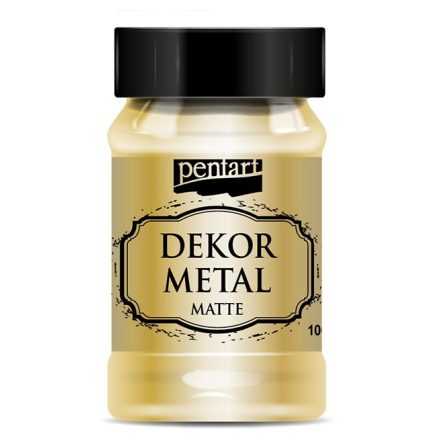 Dekormetál matt 100 ml arany