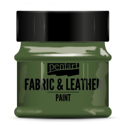 Textil- és bőrfesték 50 ml csillogó zöld