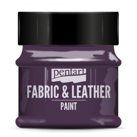 Textil- és bőrfesték 50 ml csillogó lila