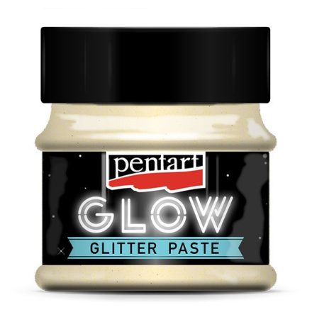 Glow glitter paszta 50 ml arany